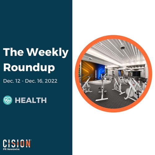 PR Newswire Weekly Health Press Release Roundup, Dec. 12-Dec. 16, 2022. Photo provided by Wondercise Technology Corp. https://prn.to/3Pt43Dn