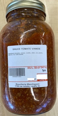 Sauce tomate viande (Groupe CNW/Ministre de l'Agriculture, des Pcheries et de l'Alimentation)