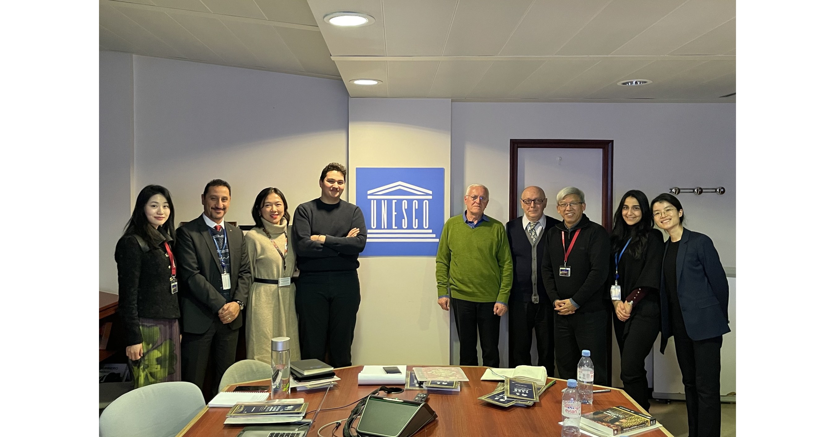 Presentation and Consultation of Jinshow World Silk Interactive Map Held at UNESCO Headquarters in Paris
