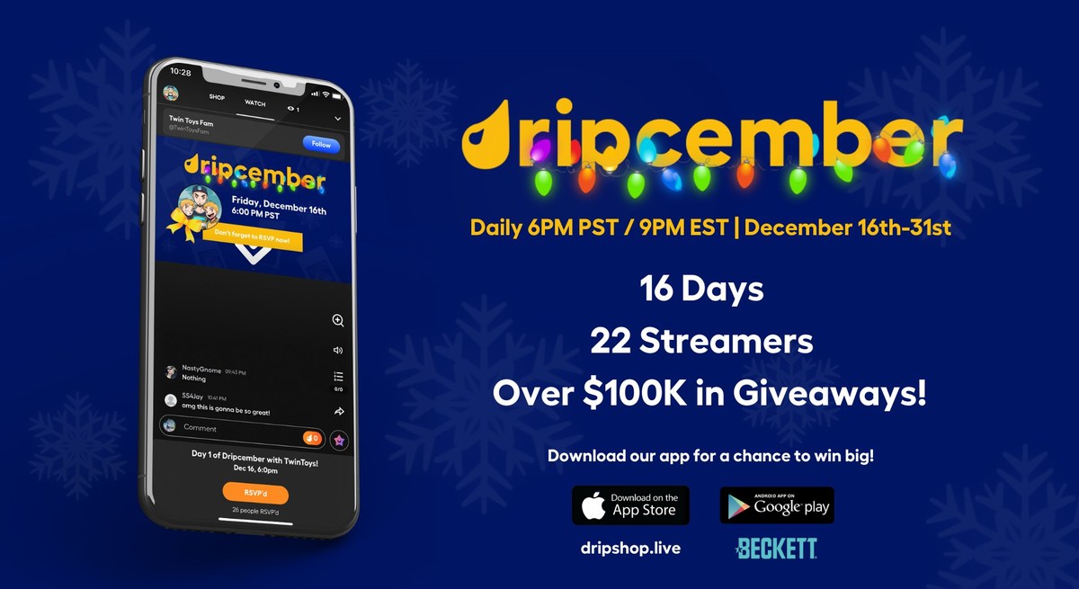 Drip Shop Live Reveals Longest Live Stream Holiday Promo - Vimarsana News