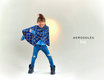 Aerosoles Kids - Mini Alaska Black Suede