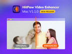 HitPaw视频增强器Mac V1.1.0发布:Mac到高端视频的惊人AI降噪模型