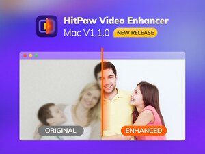 HitPaw Video Enhancer Mac V1.1.0 Release: Amazing AI Denoise Model on Mac to Upscale Video