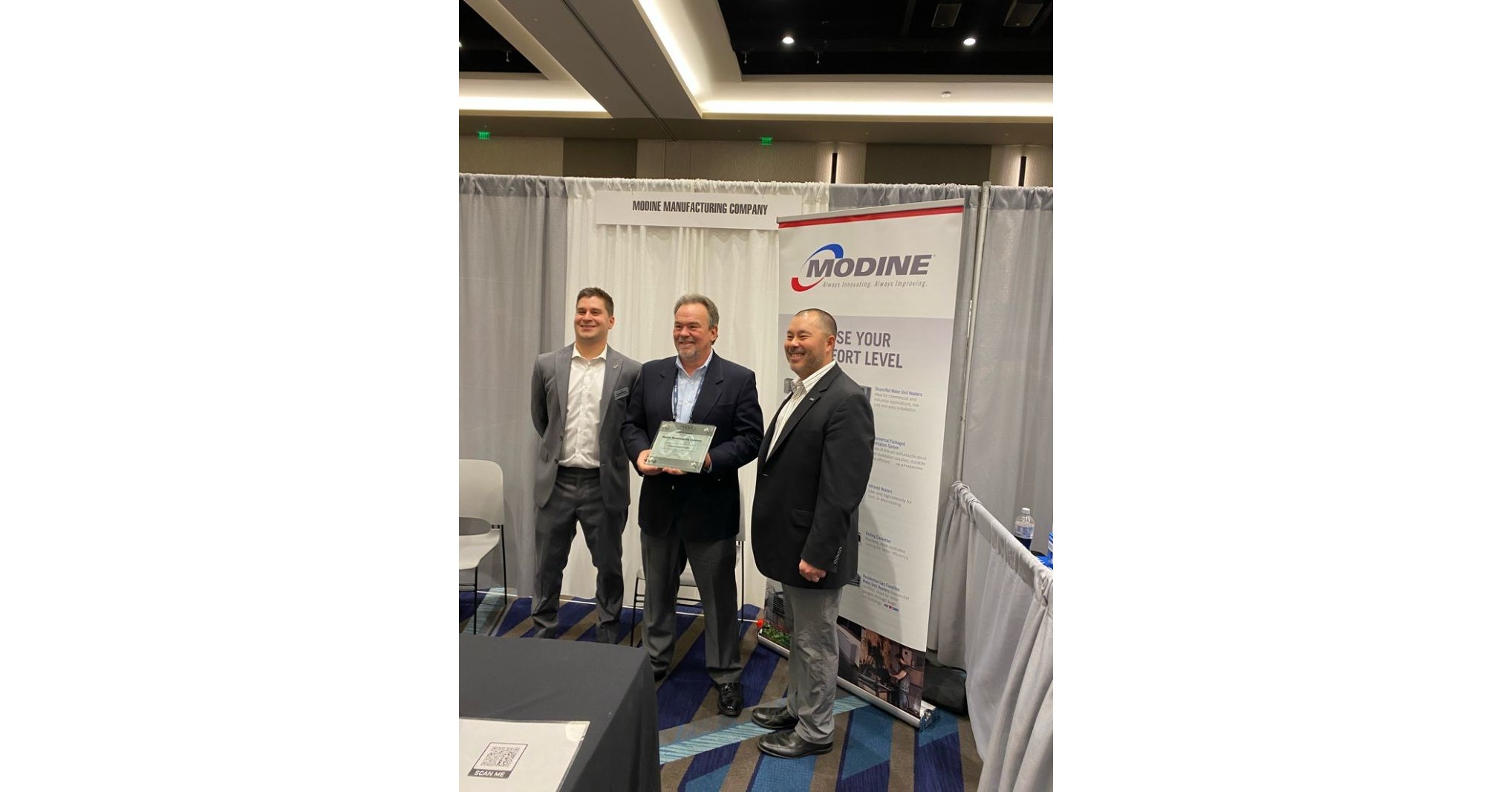 MODINE MANUFACTURING RECOGNIZED FOR 60-YEAR PARTNERSHIP WITH HARDI MODINE MANUFACTURING RECOGNIZED FOR 60-YEAR PARTNERSHIP WITH HARDI
