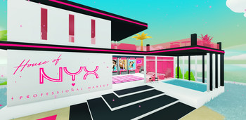 NYX Professional Makeup Launches 'House of NYX Professional Makeup' at iHeartLand on Roblox