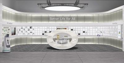 LG Electronics (LG) will be putting the spotlight on its continuing commitment to sustainability at CES 2023, showcasing its ESG vision and latest, impactful innovations in an exclusive exhibit dubbed the Better Life for All zone. (PRNewsfoto/LG Electronics)