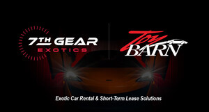 7th Gear Exotics Named Preferred Exotic Car Rental Company for The Toy Barn