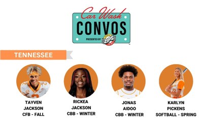 ZIPS Car Wash (zipscarwash.com) announced today the release of its Car Wash Convos™ featuring Tayven Jackson, University of Tennessee Volunteers® freshman quarterback. Car Wash Convos™ is the brand’s unique approach to name, image and likeness (NIL), allowing college sports fans to “ride along” for a personality-driven video during the car wash. These four student athletes will be featured in their own episodes during the 2022 - 2023 academic year.