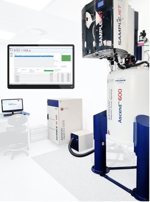 The AXINON® System combines nuclear magnetic resonance (NMR) and artificial intelligence to collect and analyze metabolomic data from blood or urine samples.