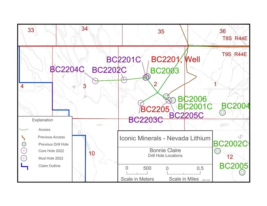 Nevada Lithium Resources Inc. - 1,882 ppm Li over 980 ft Returned in Drill Core at the Bonnie Claire Lithium Project, Nevada - Vimarsana News