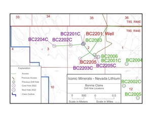 Nevada Lithium Resources Inc. - 1,882 ppm Li over 980 ft Returned in Drill Core at the Bonnie Claire Lithium Project, Nevada