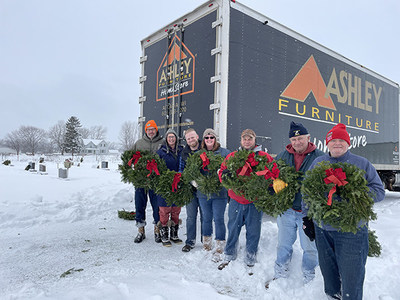 Wreath Laying Ceremony, Arcadia, Wisconsin