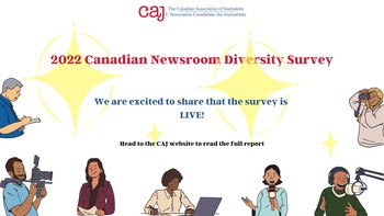 CAJ releases second annual national Canadian Newsroom Diversity Survey results