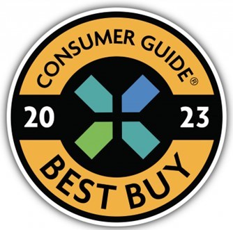 Consumer Guide® 2023 BEST BUY Award Logo, CHICAGO, Dec. 5, 2022.