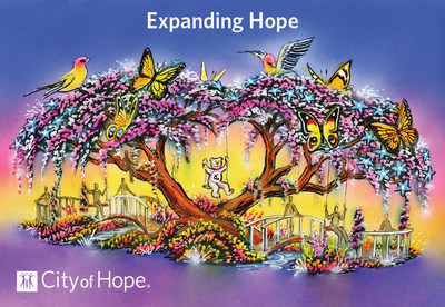 City of Hope’s 49th Rose Parade float entry, “Expanding Hope