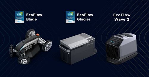 EcoFlow apresenta um cortador de grama, geladeira portátil e ar condicionado portátil na CES 2023
