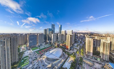 View of a district, Shibei District, Qingdao (PRNewsfoto/Stadt Qingdao)