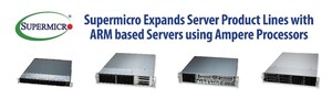 Supermicro voegt ARM-gebaseerde servers toe met behulp van Ampere® Altra® en Ampere Altra® Max Processors gericht op cloud-native applicaties