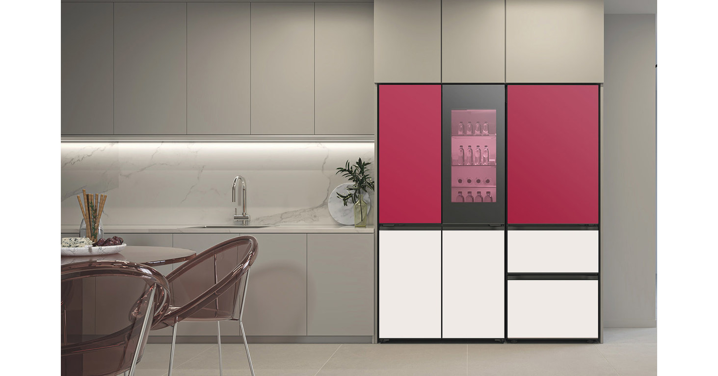 LG’S REFRIGERATOR WITH MOODUP BRINGS A MORE COLOURFUL LIFESTYLE TO THE KITCHEN