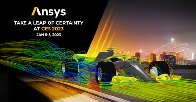 To learn more about Ansys' simulation solutions, visit Ansys at CES in Las Vegas from Jan. 5-8, 2023, at booth #4401