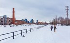 Winter activities along the Lachine Canal