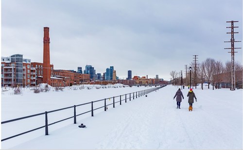 Approximately 15 kilometres of the Lachine Canal National Historic Site’s path will be groomed this year and 2.3 kilometres cleared of snow. Photo: Parks Canada (CNW Group/Parks Canada) Approximately 15 kilometres of the Lachine Canal National Historic Site’s path will be groomed this year and 2.3 kilometres cleared of snow. Photo: Parks Canada (CNW Group/Parks Canada)