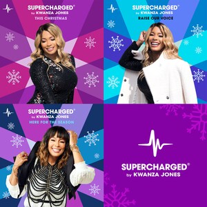 Acclaimed Artist And CEO of SUPERCHARGED® By Kwanza Jones Releases 3 New Songs To Boost The Holiday Spirit