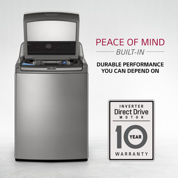Consumers can shop with ease and confidence as LG reinforces its leadership in laundry innovation and performance with its top-rated, top-load washing machines.