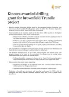 Kincora awarded drilling grant for brownfield Trundle project (CNW Group/Kincora Copper Limited)