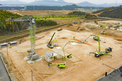 Zoomlion lanza la primera solución de construcción inteligente sostenible de la industria (PRNewsfoto/Zoomlion)