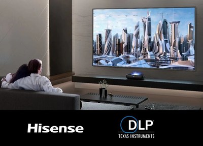 Hisense e TI impulsionam o desenvolvimento da TV a laser (PRNewsfoto/Hisense)