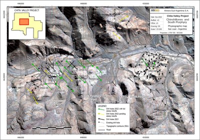 Map 1: Phase IV drillholes location (CNW Group/Minsud Resources Corp.)
