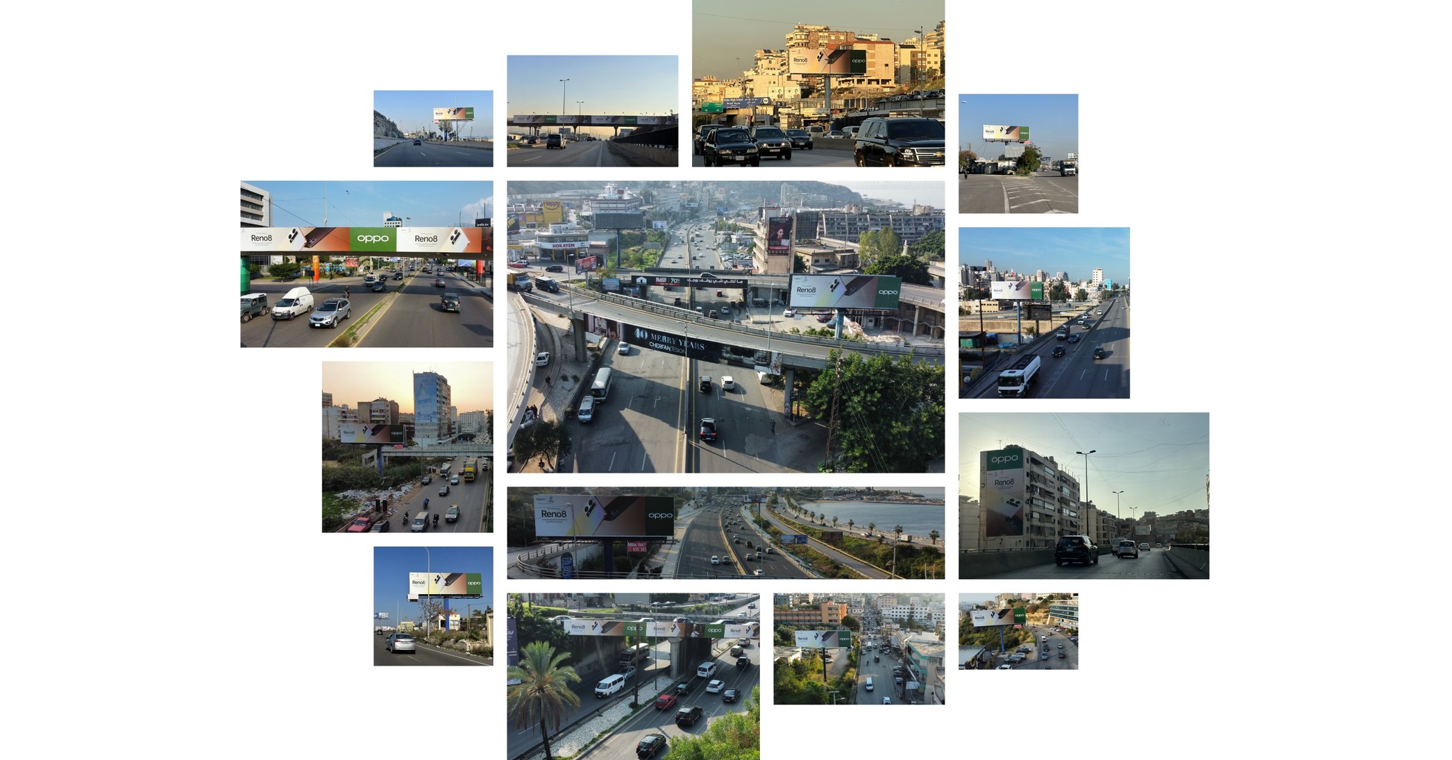 OPPO Partners with UPFRONT to launch its Nationwide OOH Campaign across Lebanon