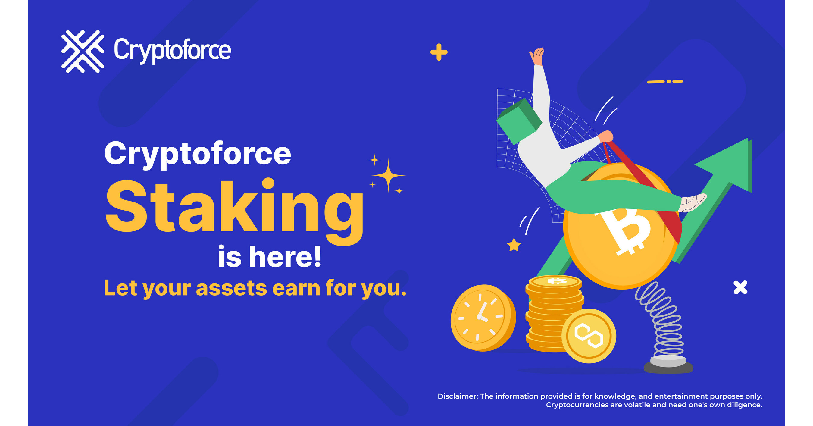 Cryptoforce Launches Staking Program with a Zero-TDS on Investment