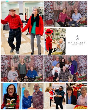 Residents are Rocking Around the Christmas Tree at Watercrest Santa Rosa Beach Assisted Living and Memory Care