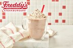 Freddy's推出了由Ghirardelli®制成的冷冻热巧克力奶昔，限时销售