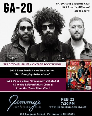 Jimmy's Jazz & Blues Club Features Blues Music Award Nominees & Dynamic ...