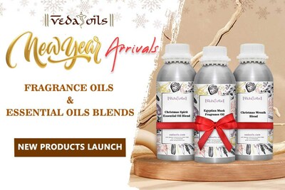 VedaOils Celebrates New Year With Launches of New Fragrance Oils & Blends