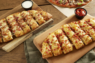 Donatos introduces its new Pepperoni Cheese Bread and Bacon Cheese Bread available for a limited time for just $6 with the purchase of any large or medium pizza online.
