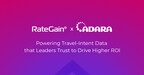RateGain conclut un accord en vue de l'acquisition d'Adara et de la création de la plateforme de données et d'intention de voyage la plus complète au monde