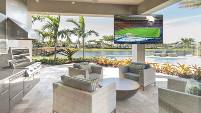 Unlike indoor TVs, the SYLVOX outdoor televisions have excellent brightness and contrast controls for better visibility in sunny or shady outdoor areas. Deck Pro's brightness can be increased up to 1000-2000 units, which makes it roughly three times brighter than conventional home TVs.