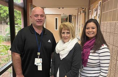 BayCare Northside Behavioral Health Center leadership includes Nurse Manager Danny Croft, BayCare Vice President of Behavioral Health Gail Ryder, and Operations Director Kristy Hust.