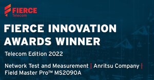 Anritsu Field Master Pro™ MS2090A Wins Fierce Innovation Award - Telecom Edition in T&amp;M Category