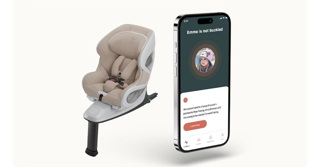 Babyark's car seat combines military-grade technology and Ferrari aest