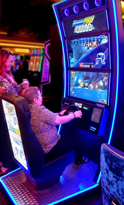 Nevada Gaming Commission Gives Final Approval to Competition Interactive's Slot Machine with a Steering Wheel, Running Rich Reels - Vimarsana News