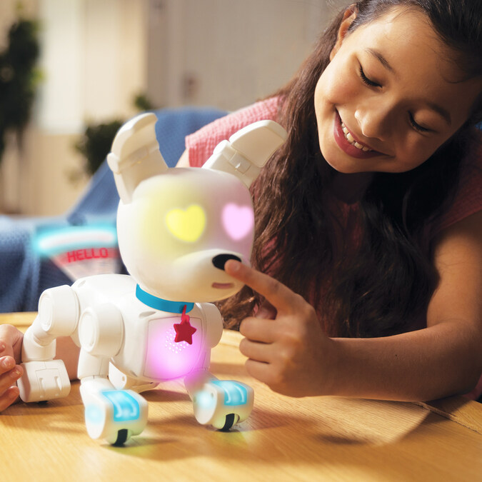 Interactive Puppy - Smart Pet, Electronic Robot Dog Toys for Age 3
