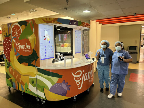 Jamba by Blendid Expands Its Robotic Smoothie Kiosk Providing to the Healthcare Business