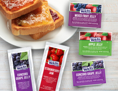 DYMA to serve as end-to-end partner producing and distributing Welch’s Jam & Jellies portion controlled packs