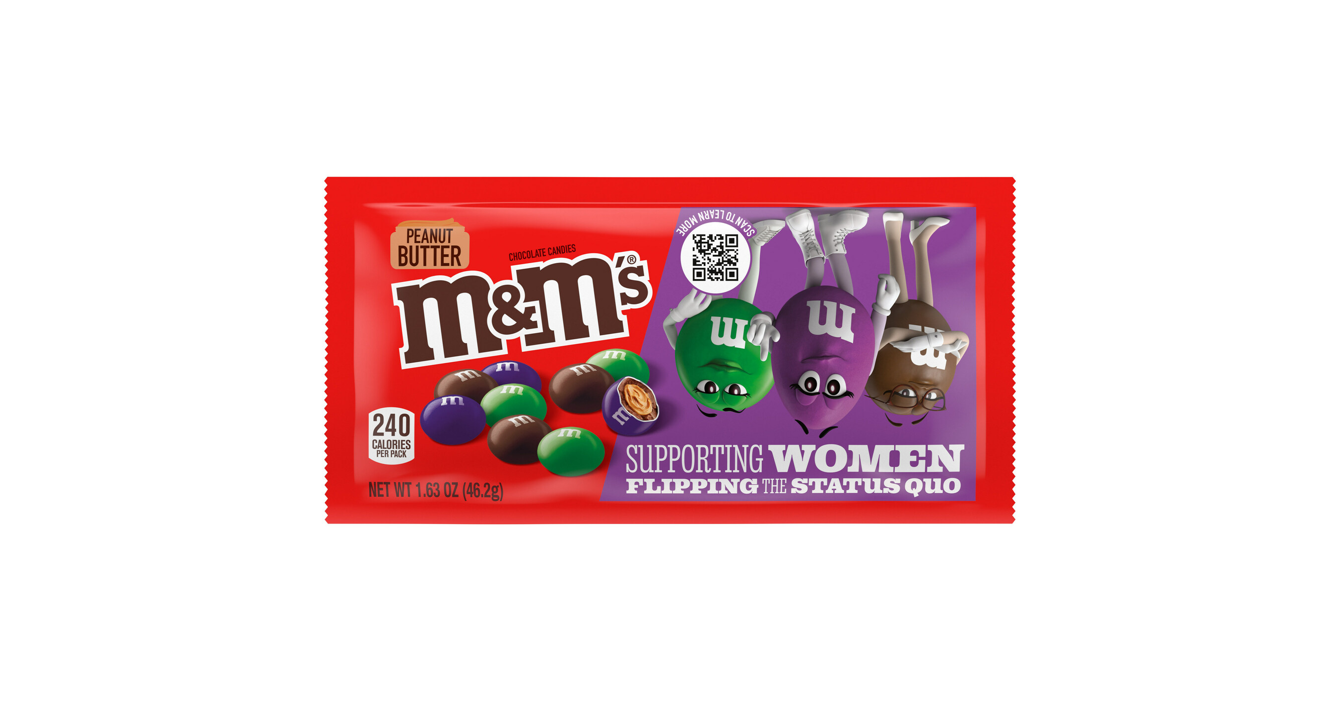 M&M's Spotlights Women 'flipping The Status Quo' With New Purple Character