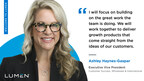 Lumen Hires Ashley Haynes-Gaspar as Executive Vice President - Customer Success, Wholesale and International
